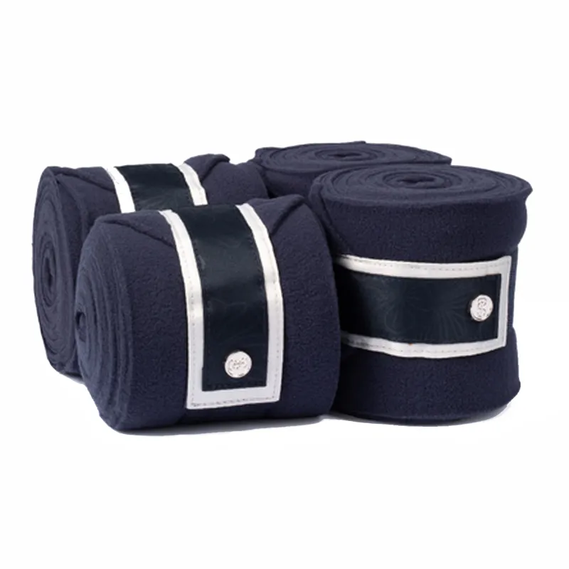 PS Of Sweden Floret Polo Bandages - Navy